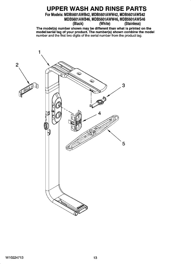 Diagram for MDB5601AWB46