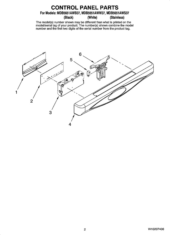 Diagram for MDB5651AWW37