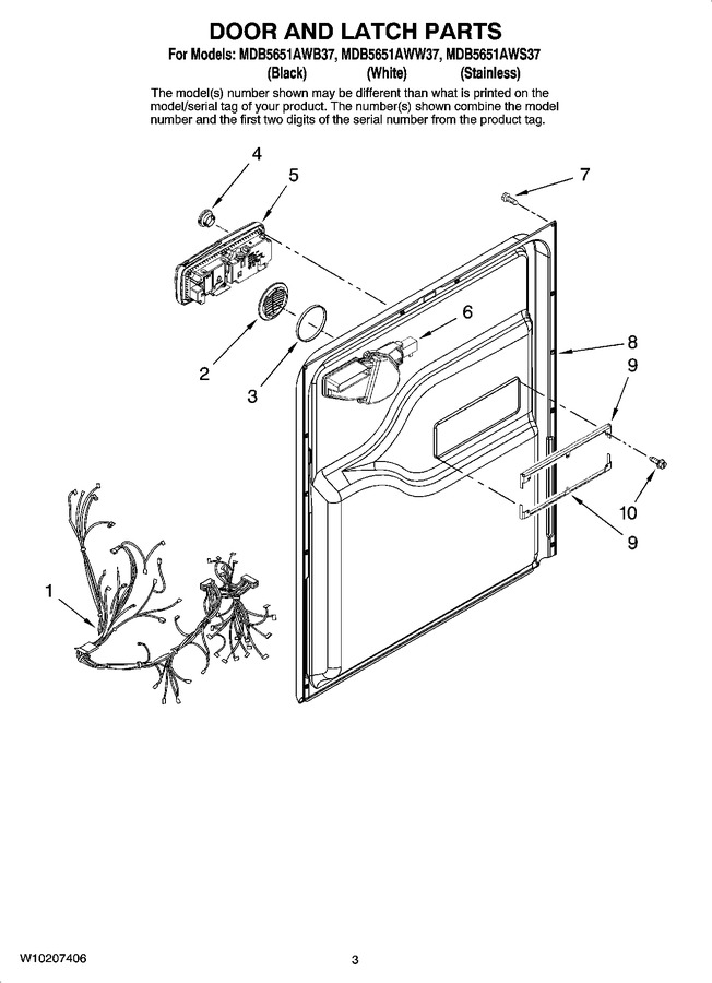 Diagram for MDB5651AWS37