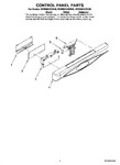 Diagram for 02 - Control Panel Parts