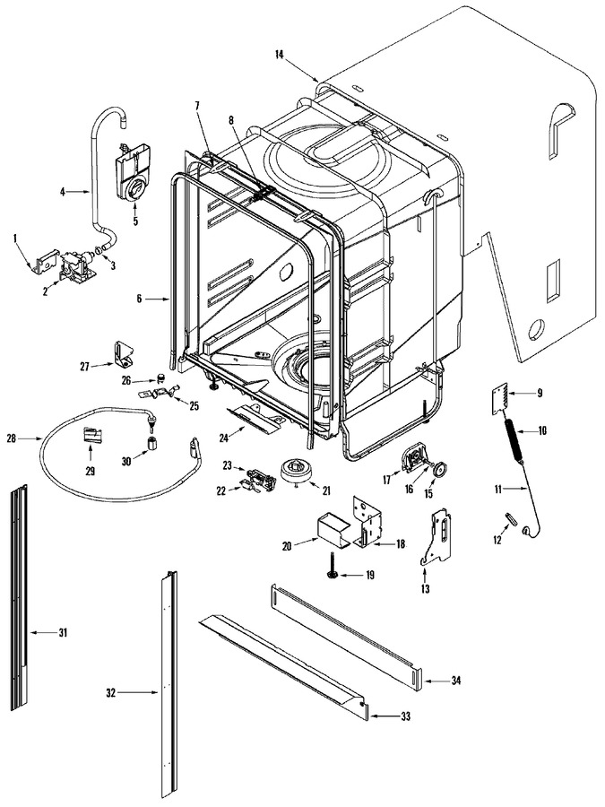 Diagram for MDB6600AWB