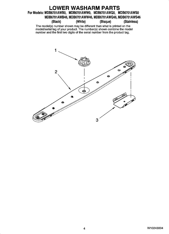 Diagram for MDB6701AWS46