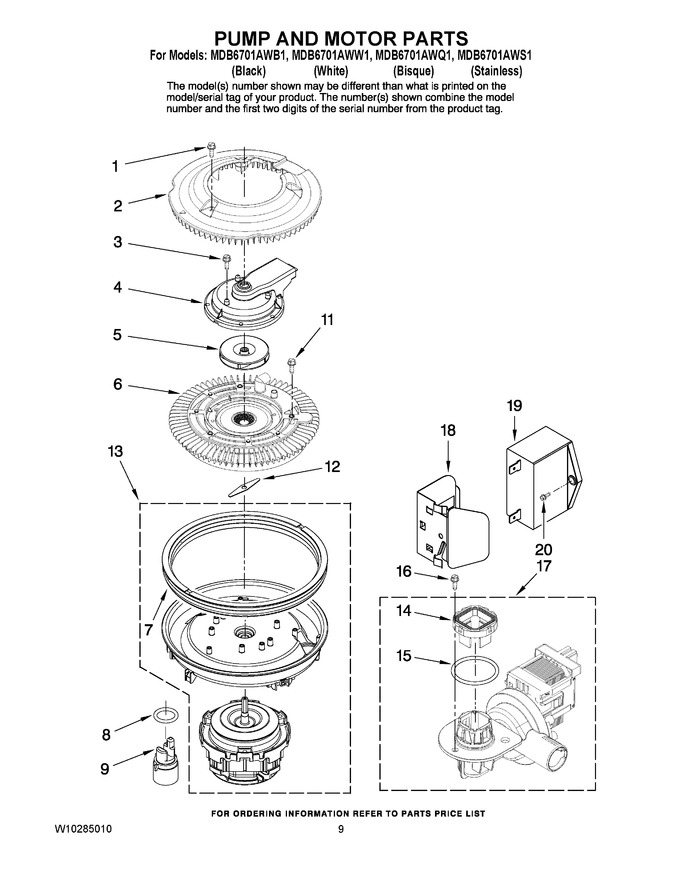 Diagram for MDB6701AWW1