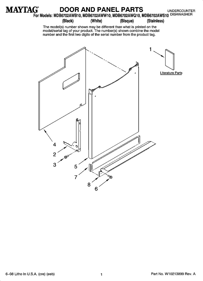 Diagram for MDB6702AWS10