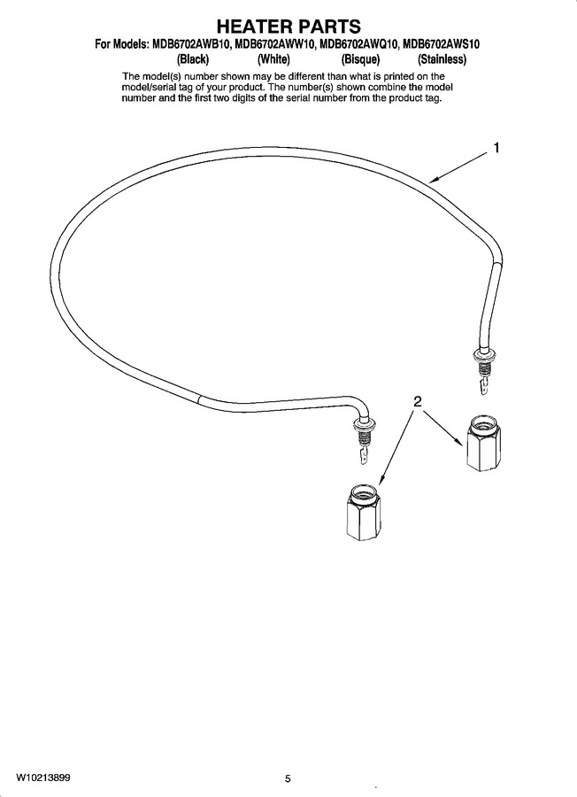 Diagram for MDB6702AWW10