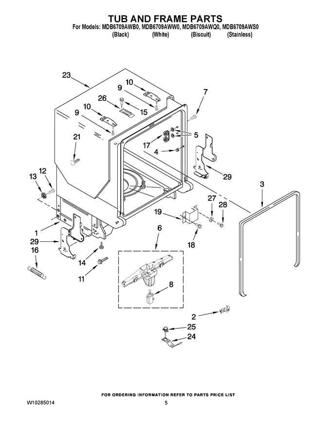 Diagram for MDB6709AWS0