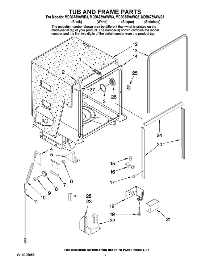 Diagram for MDB6759AWW3