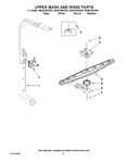 Diagram for 07 - Upper Wash And Rinse Parts