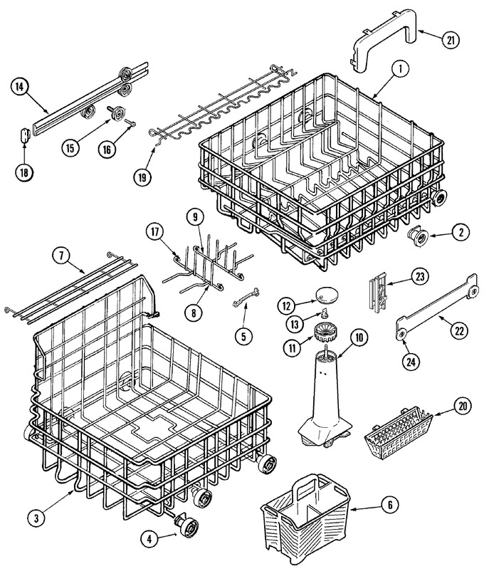 Diagram for MDB7100AWQ