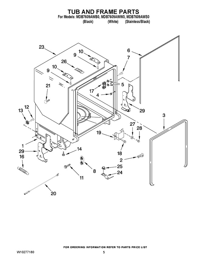 Diagram for MDB7609AWS0