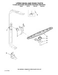 Diagram for 07 - Upper Wash And Rinse Parts