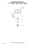 Diagram for 11 - Lower Washarm Parts