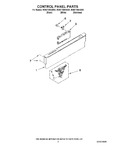 Diagram for 02 - Control Panel Parts