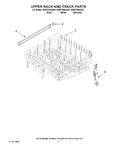 Diagram for 09 - Upper Rack And Track Parts