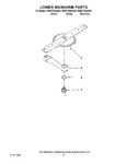 Diagram for 11 - Lower Washarm Parts