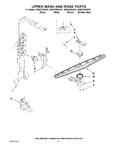 Diagram for 07 - Upper Wash And Rinse Parts