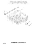 Diagram for 09 - Upper Rack And Track Parts