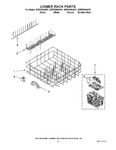 Diagram for 10 - Lower Rack Parts