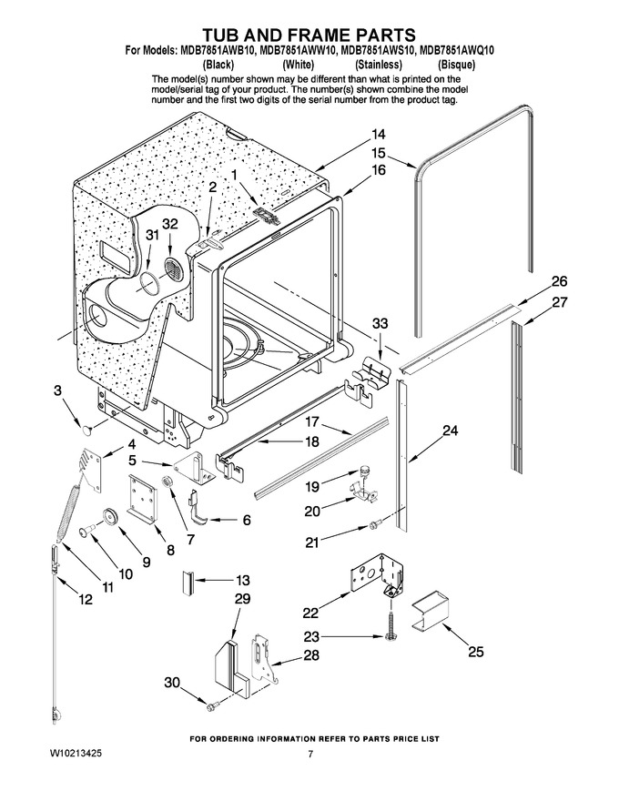 Diagram for MDB7851AWS10