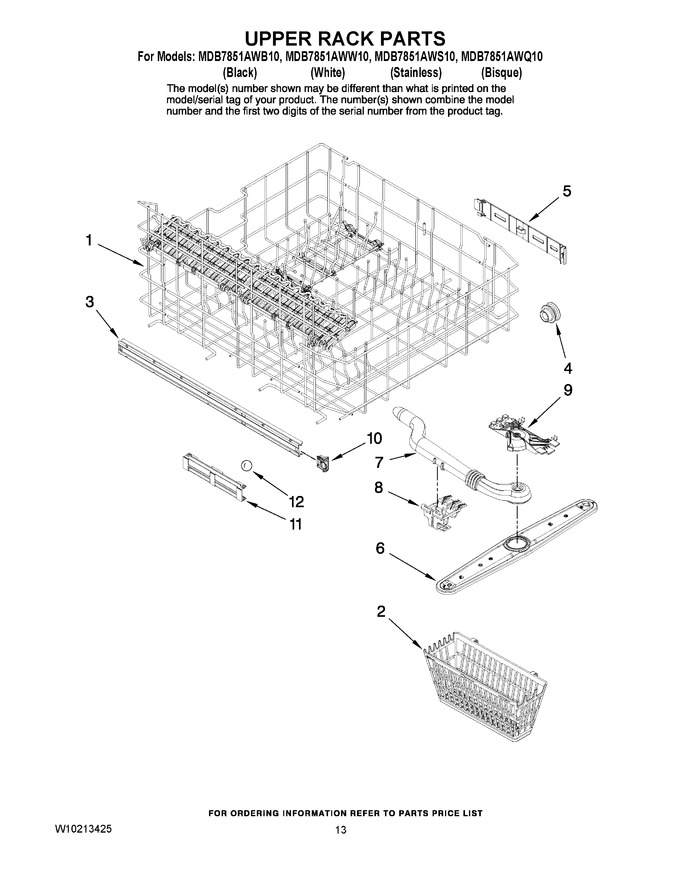 Diagram for MDB7851AWW10