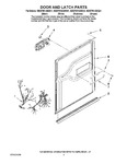 Diagram for 03 - Door And Latch Parts