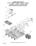 Diagram for 09 - Lower Rack Parts