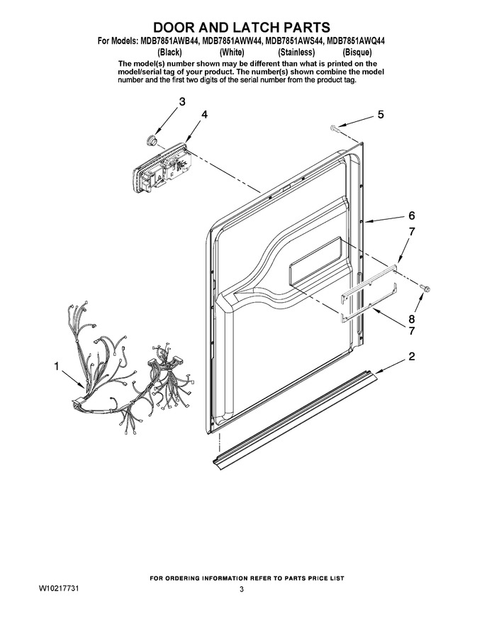 Diagram for MDB7851AWW44