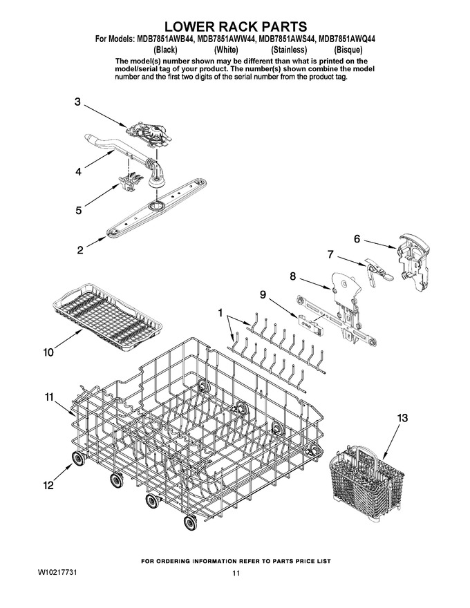 Diagram for MDB7851AWS44