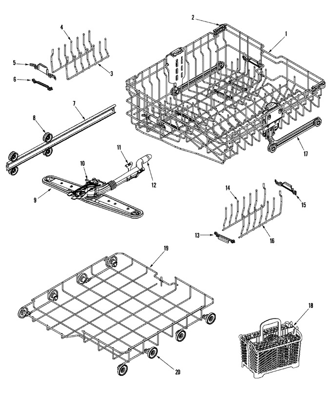 Diagram for MDB8600AWB