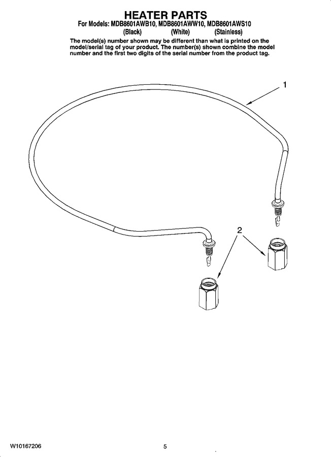 Diagram for MDB8601AWW10