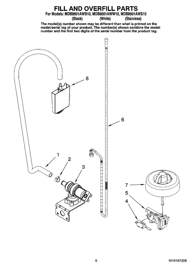 Diagram for MDB8601AWW10