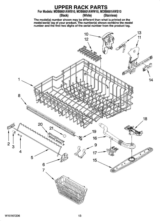 Diagram for MDB8601AWW10