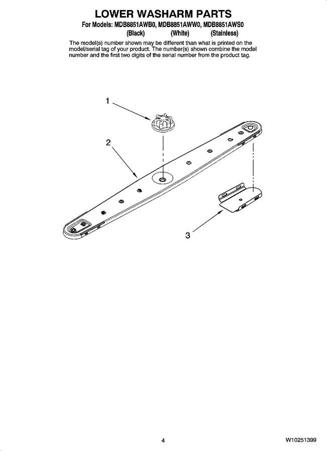 Diagram for MDB8851AWW0