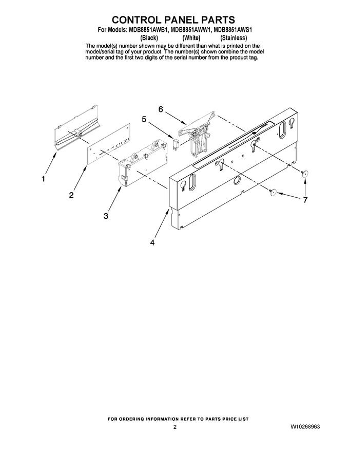 Diagram for MDB8851AWW1