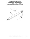 Diagram for 04 - Lower Washarm Parts