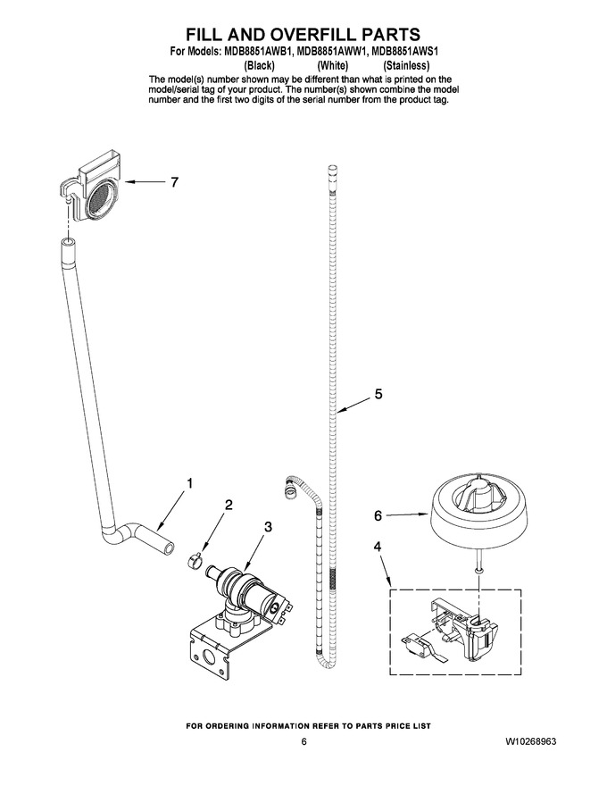 Diagram for MDB8851AWW1