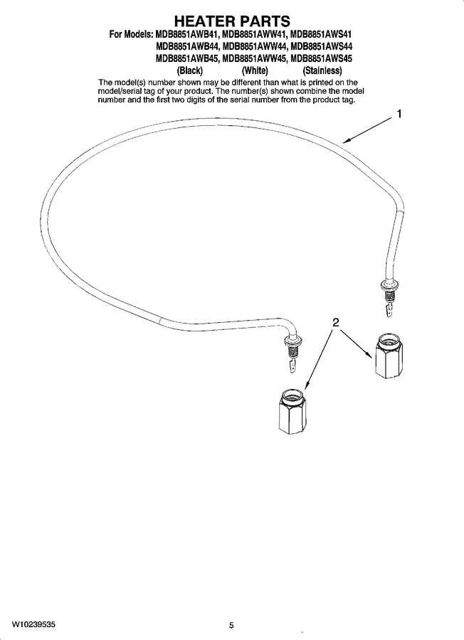 Diagram for MDB8851AWW45