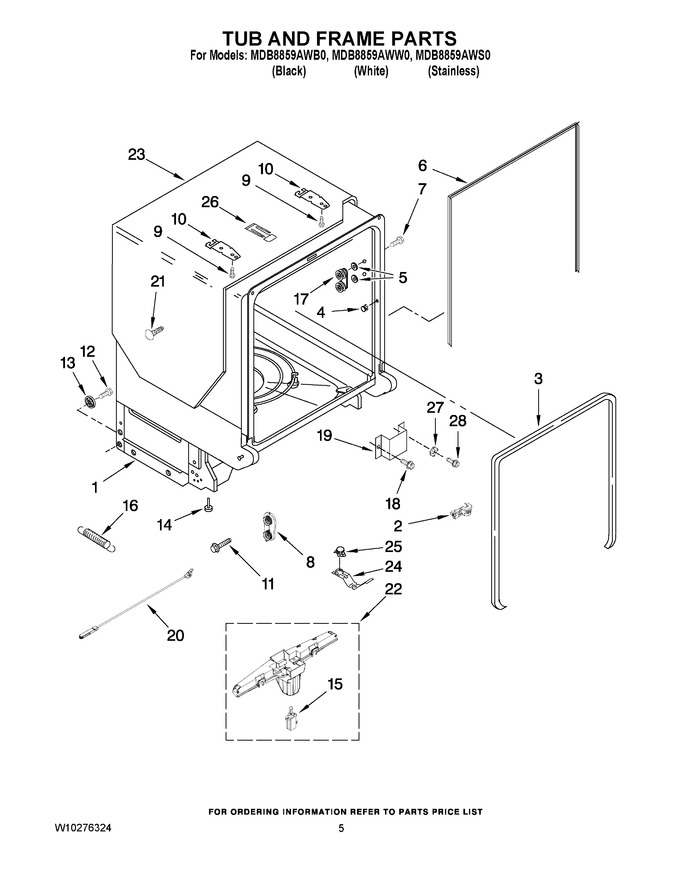 Diagram for MDB8859AWB0