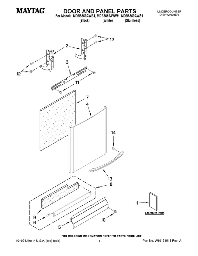 Diagram for MDB8859AWW1