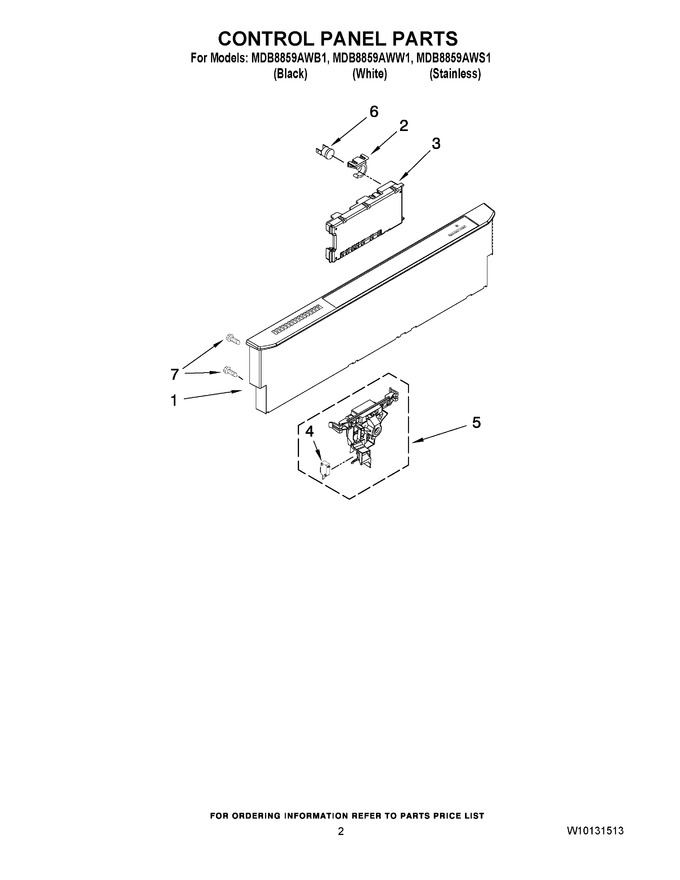 Diagram for MDB8859AWW1