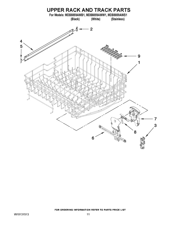 Diagram for MDB8859AWW1