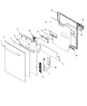 Diagram for 01 - Control Panel & Door