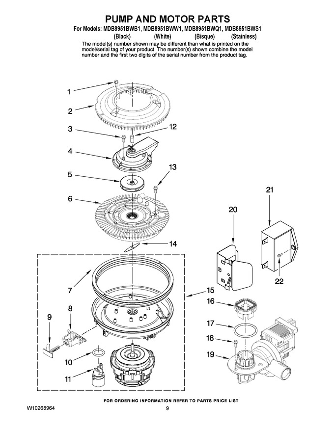 Diagram for MDB8951BWS1