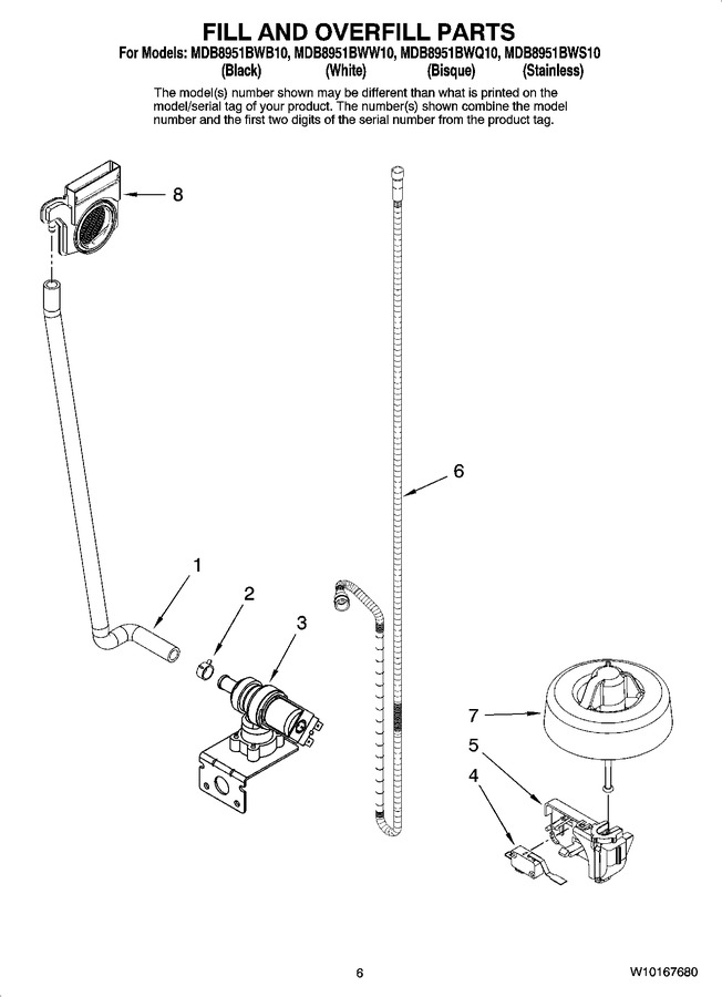 Diagram for MDB8951BWS10