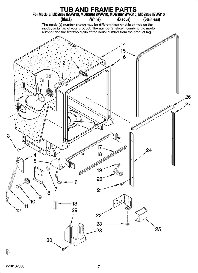 Diagram for MDB8951BWB10