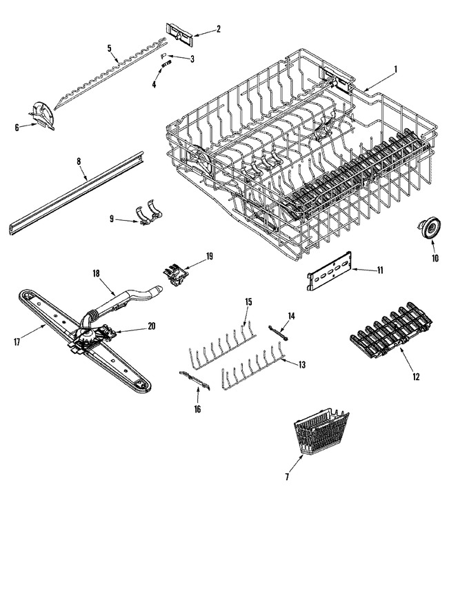 Diagram for MDB9750AWQ