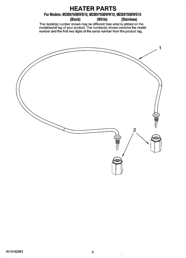 Diagram for MDB9750BWW10