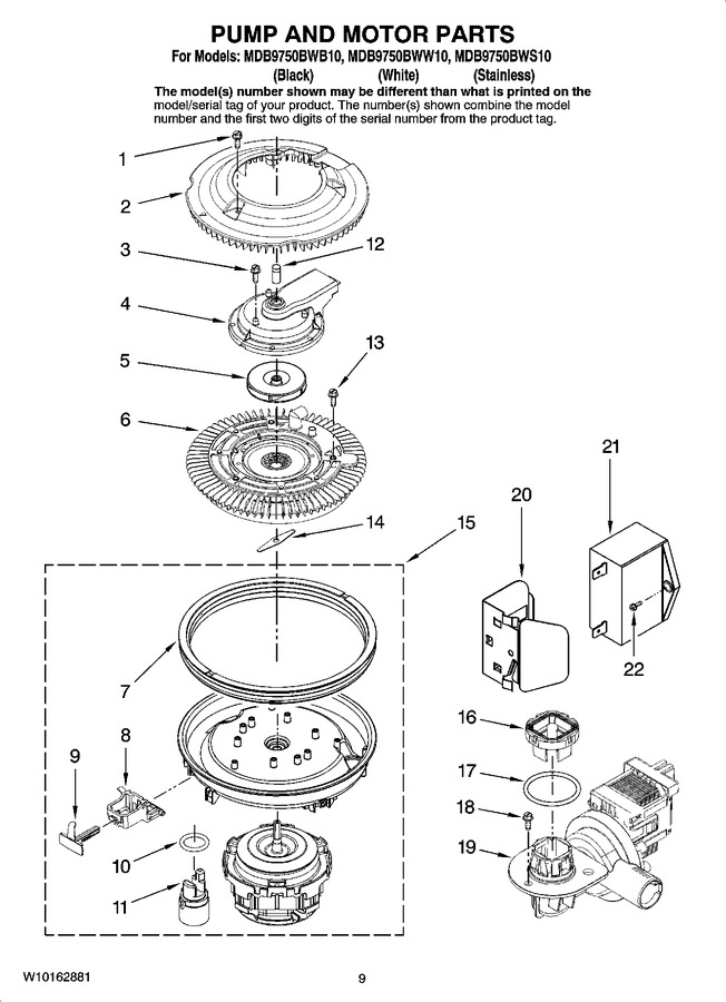 Diagram for MDB9750BWW10