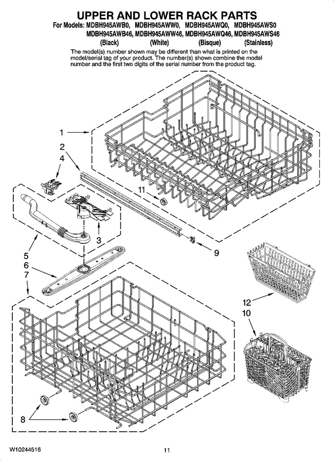 Diagram for MDBH945AWS46