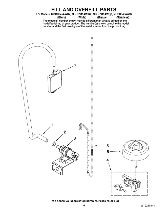 Diagram for MDBH945AWB2